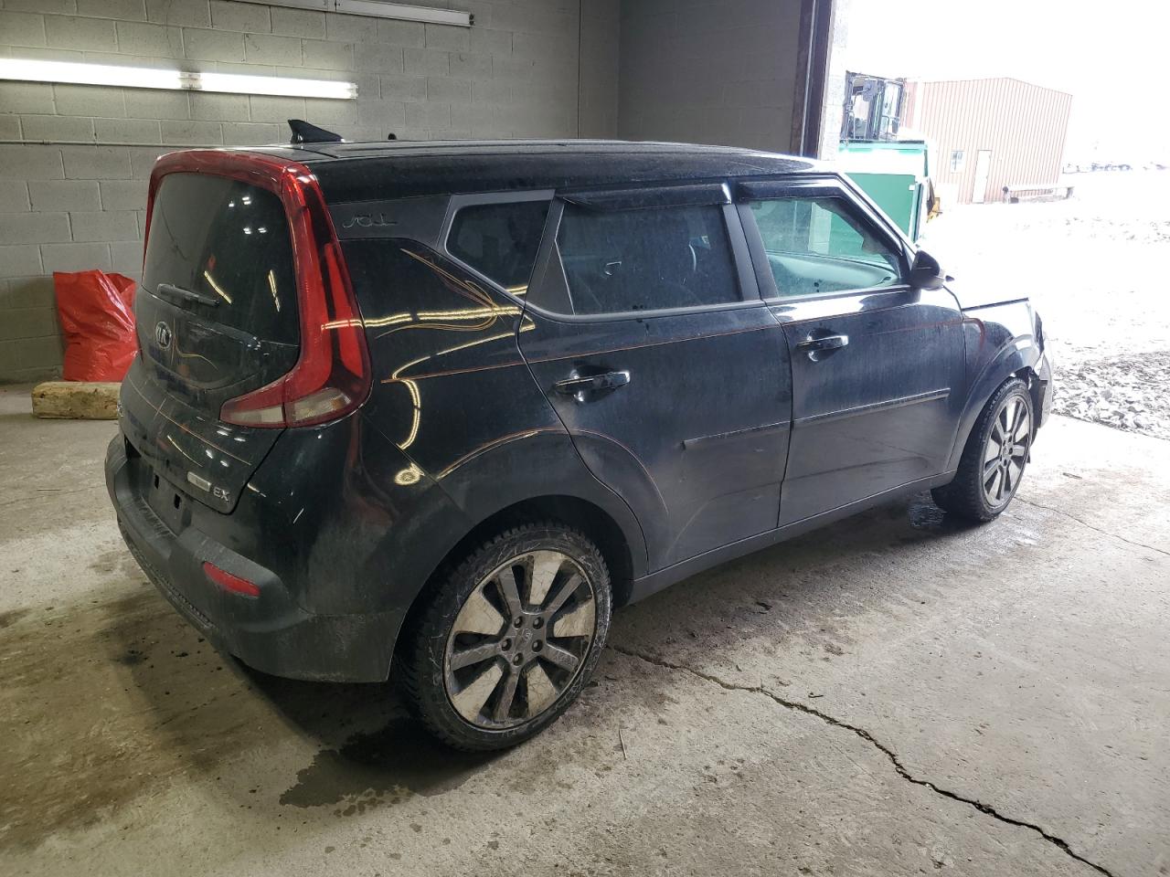 2020 KIA Soul VIN KNDJ33AU9L7721508 Copart auction photo, front end damage thumbnail 3
