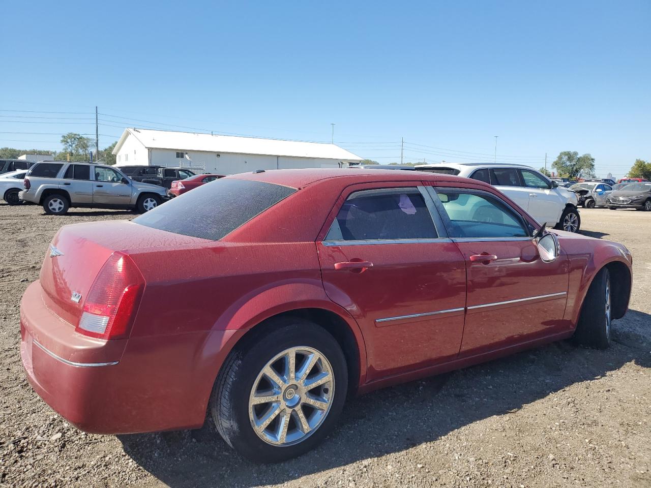2007 Chrysler 300 VIN 2C3KA53G97H805128 Copart auction photo, hail / mechanical damage thumbnail 3