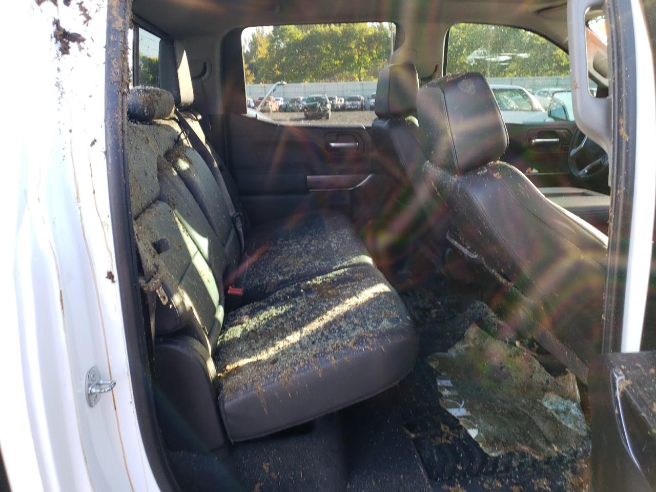2021 Chevrolet Silverado VIN 1GCUYGED5MZ225692 Copart auction photo, top/roof / front end damage thumbnail 10