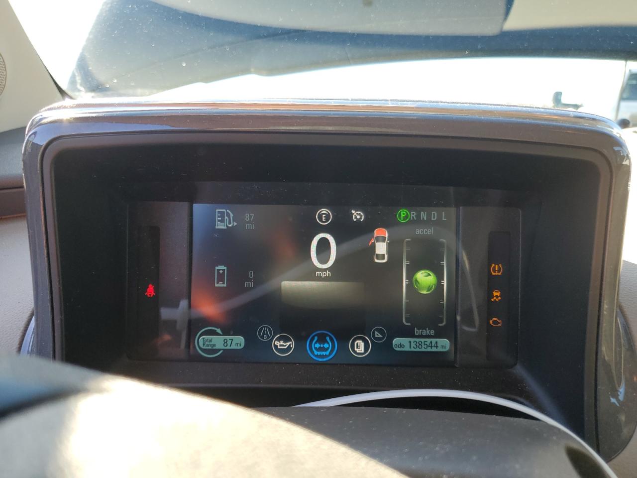 2013 Chevrolet Volt VIN 1G1RA6E4XDU123489 Copart auction photo, front end damage thumbnail 9