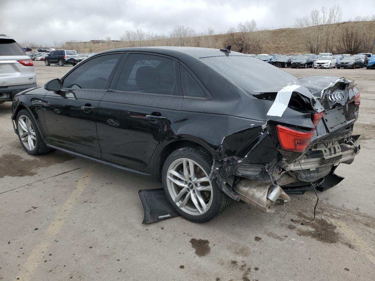2017 Audi A4 VIN WAUDNAF4XHN043484 Copart auction photo, rear end damage thumbnail 2