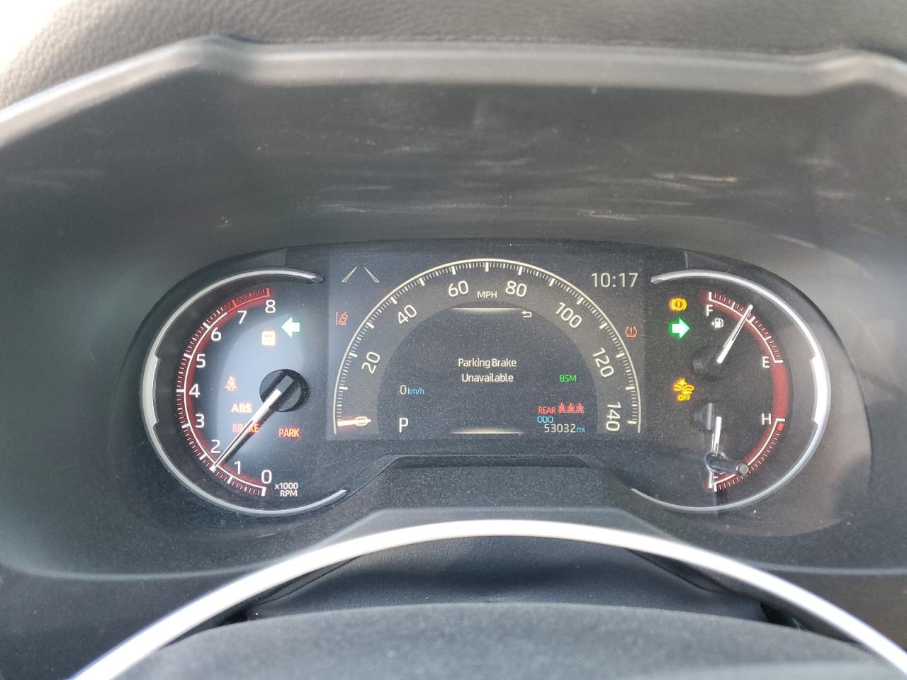 2021 Toyota RAV 4 VIN 2T3Y1RFV7MC116659 Copart auction photo, rear end / frame damage damage thumbnail 9