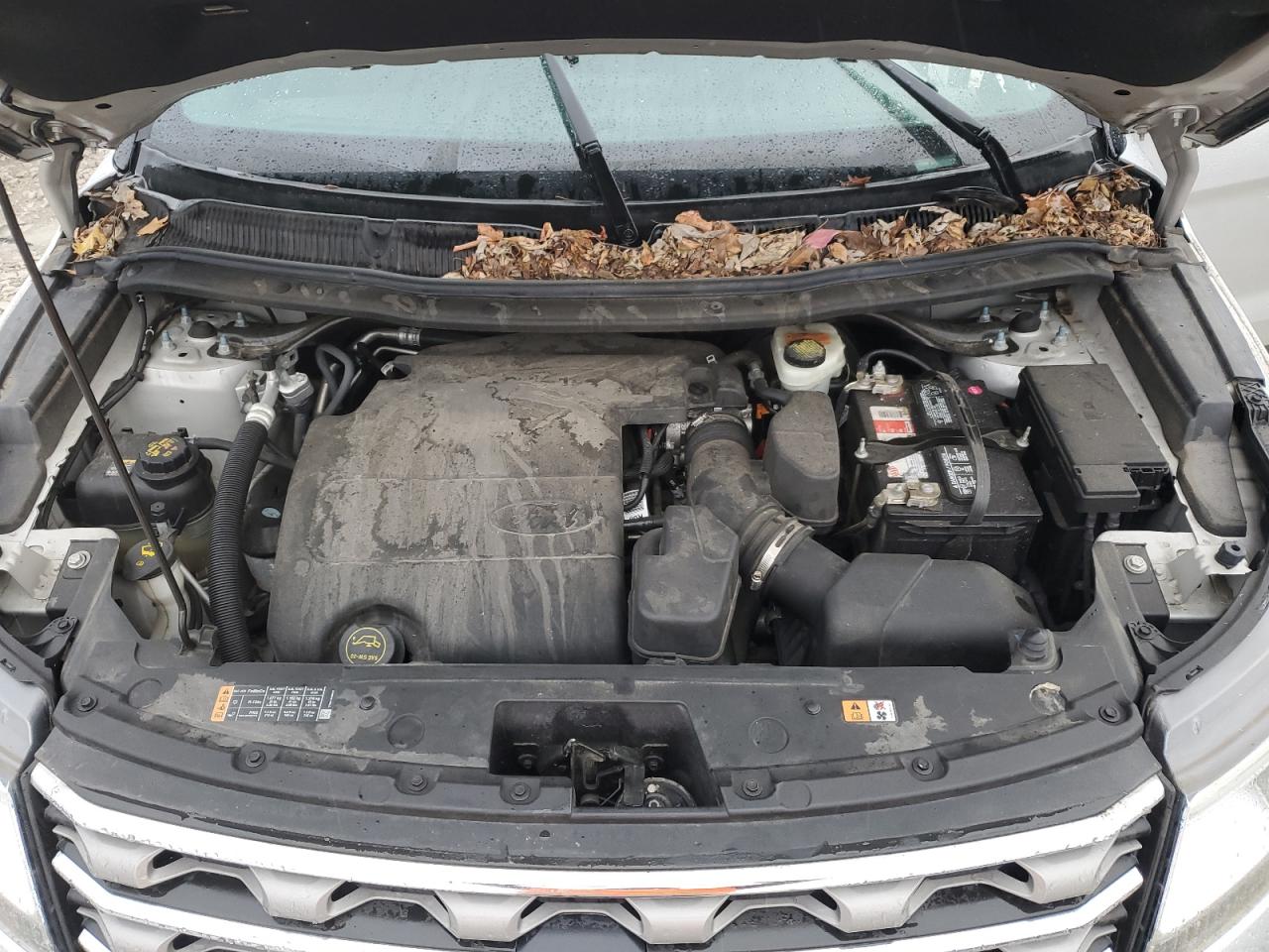 2017 Ford Explorer VIN 1FM5K7D80HGE23359 Copart auction photo, rear end / undercarriage damage thumbnail 12
