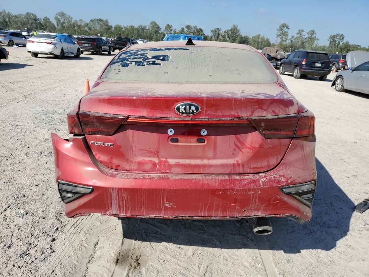 2019 KIA Forte VIN 3KPF24AD6KE068441 Copart auction photo, all over damage thumbnail 6