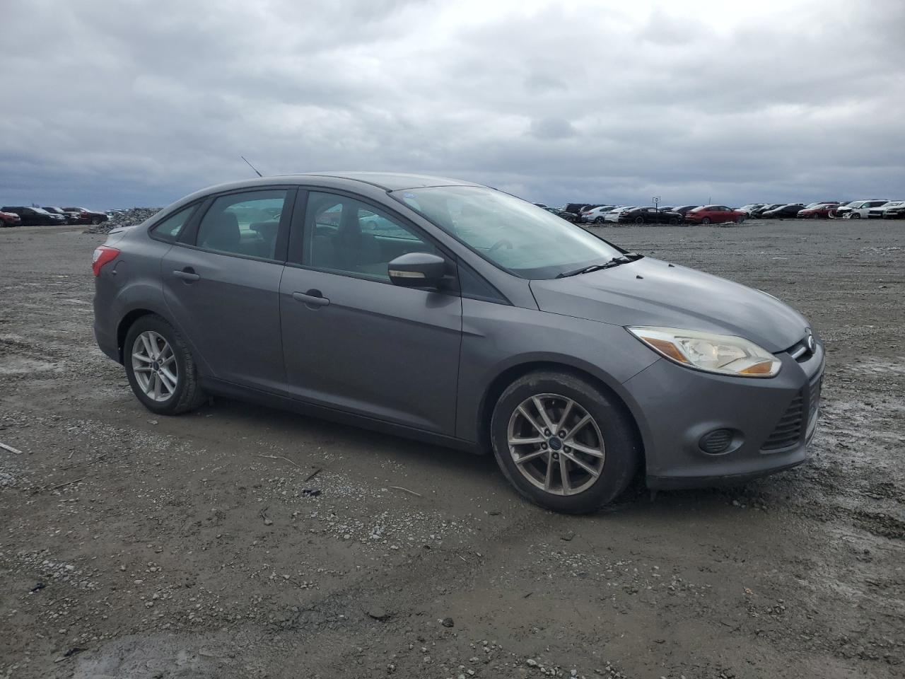 2014 Ford Focus VIN 1FADP3F20EL393968 Copart auction photo, water/flood damage thumbnail 4