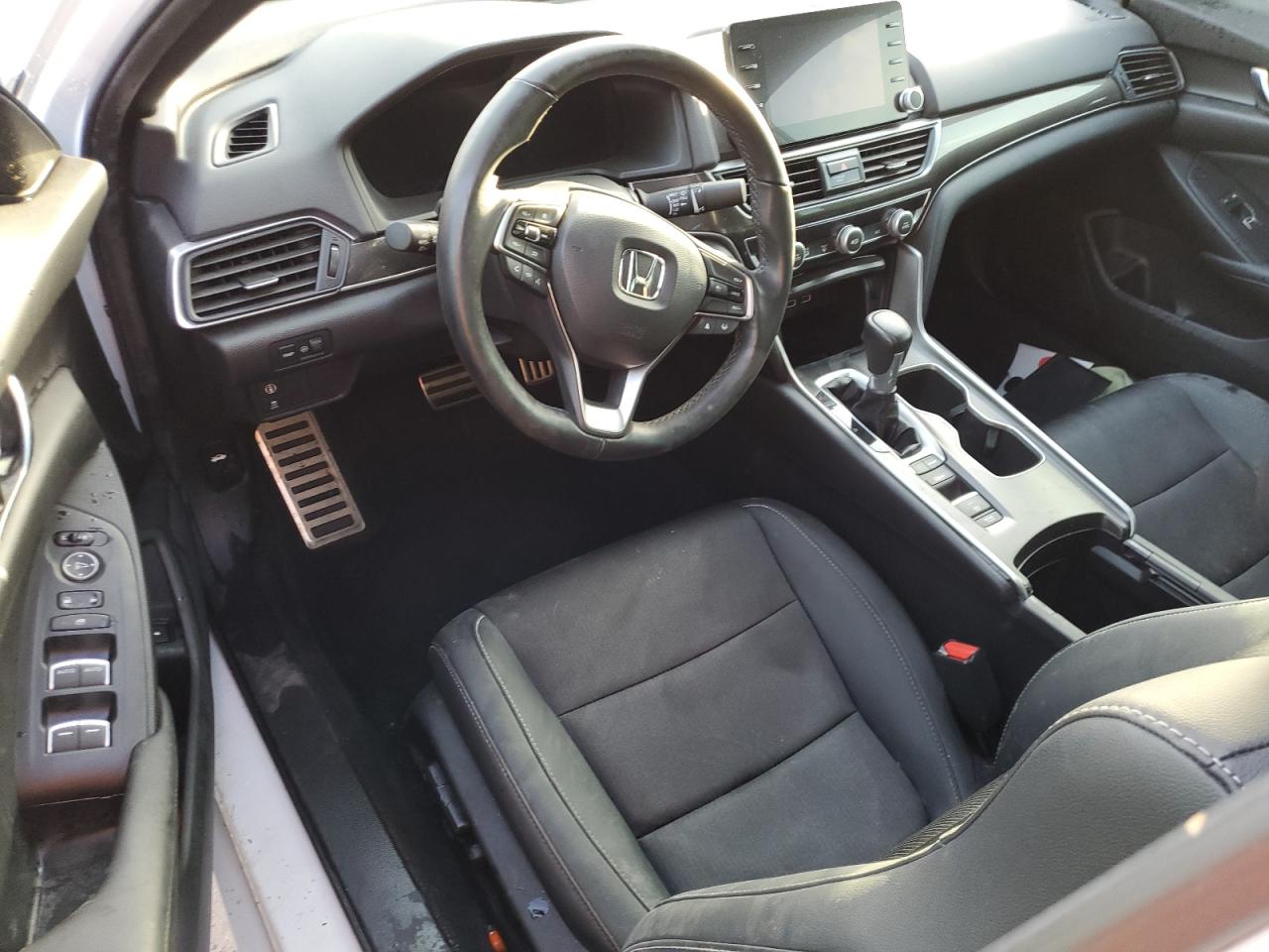 2021 Honda Accord VIN 1HGCV1F32MA096267 Copart auction photo, water/flood damage thumbnail 8
