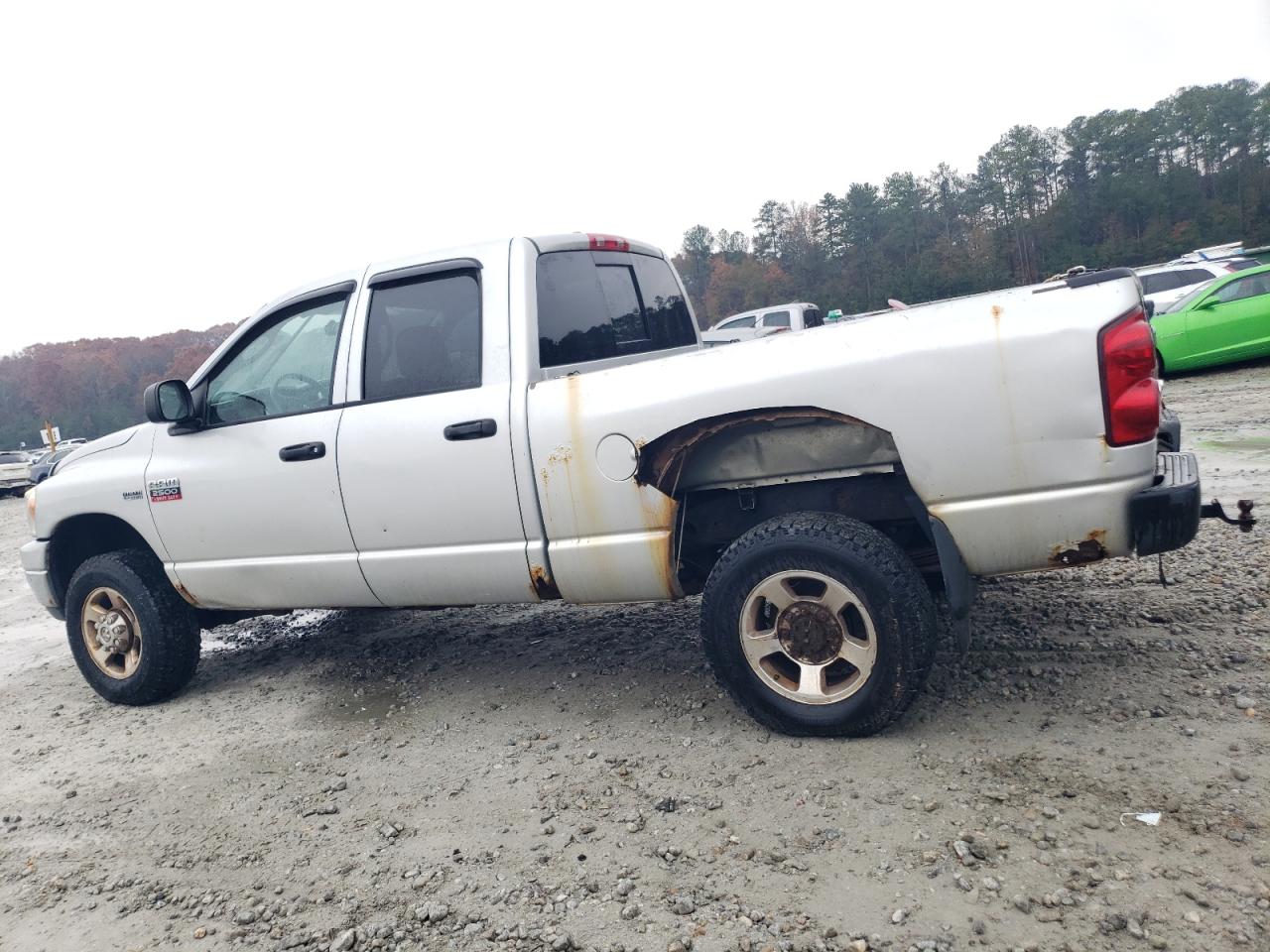 2009 Dodge RAM VIN 3D7KS28TX9G542962 Copart auction photo, all over damage thumbnail 2