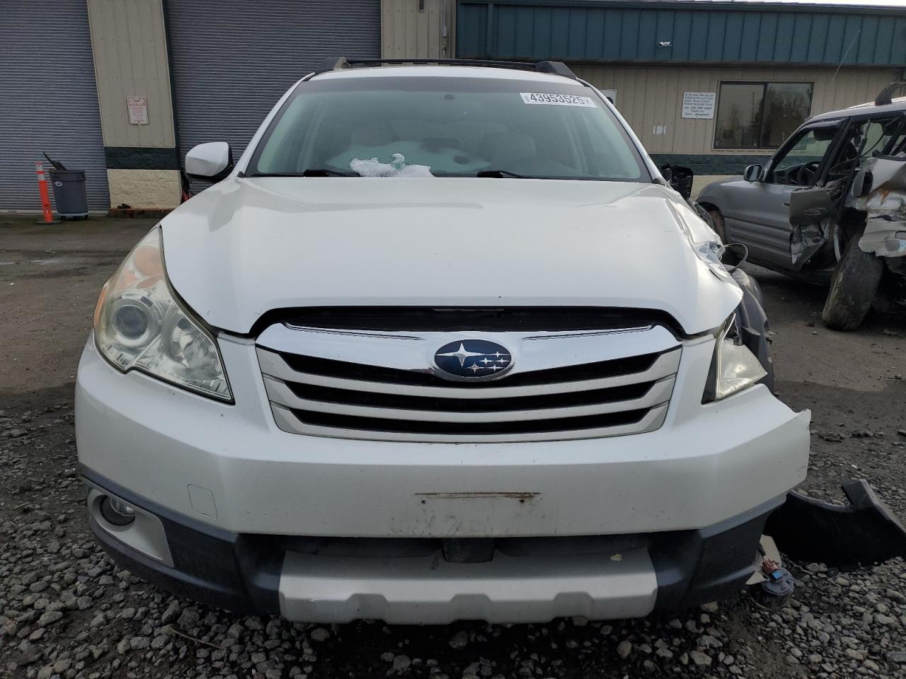 2011 Subaru Outback VIN 4S4BRBLC3B3444423 Copart auction photo, side / front end damage thumbnail 5