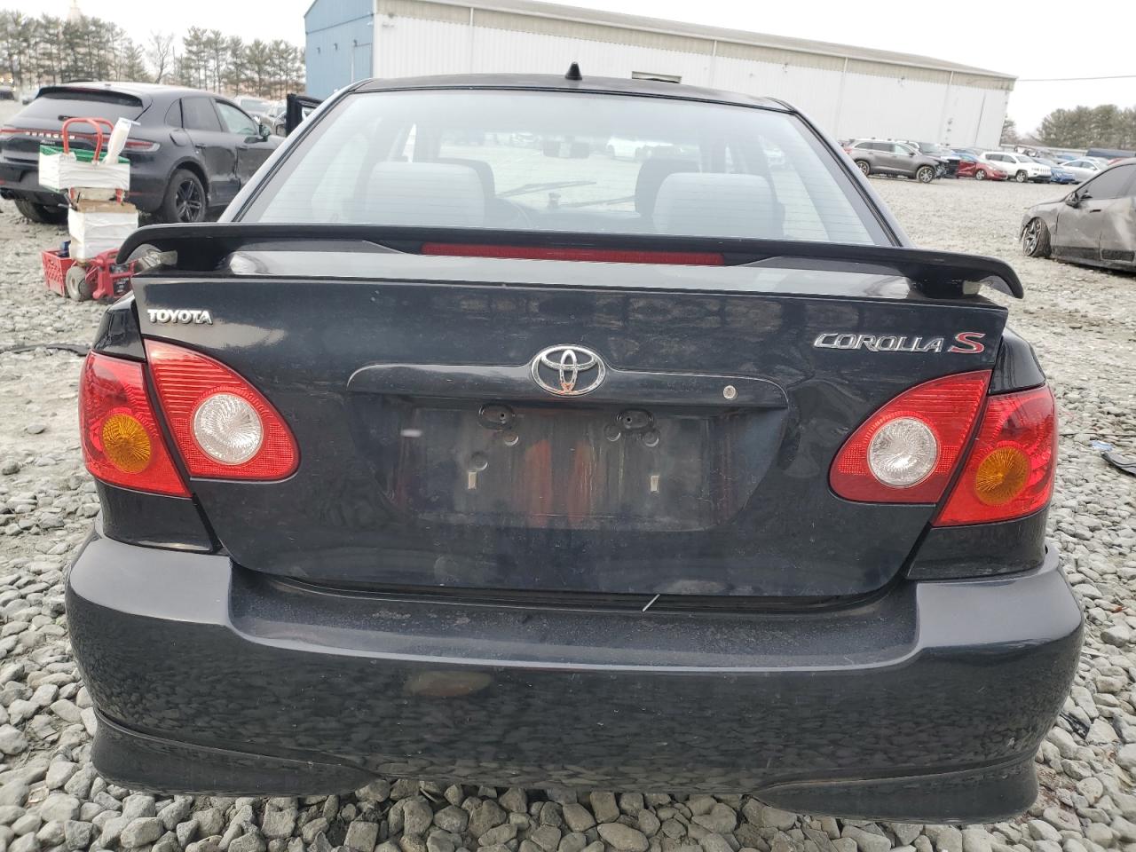 2004 Toyota Corolla VIN 2T1BR32E14C317869 Copart auction photo, all over damage thumbnail 6