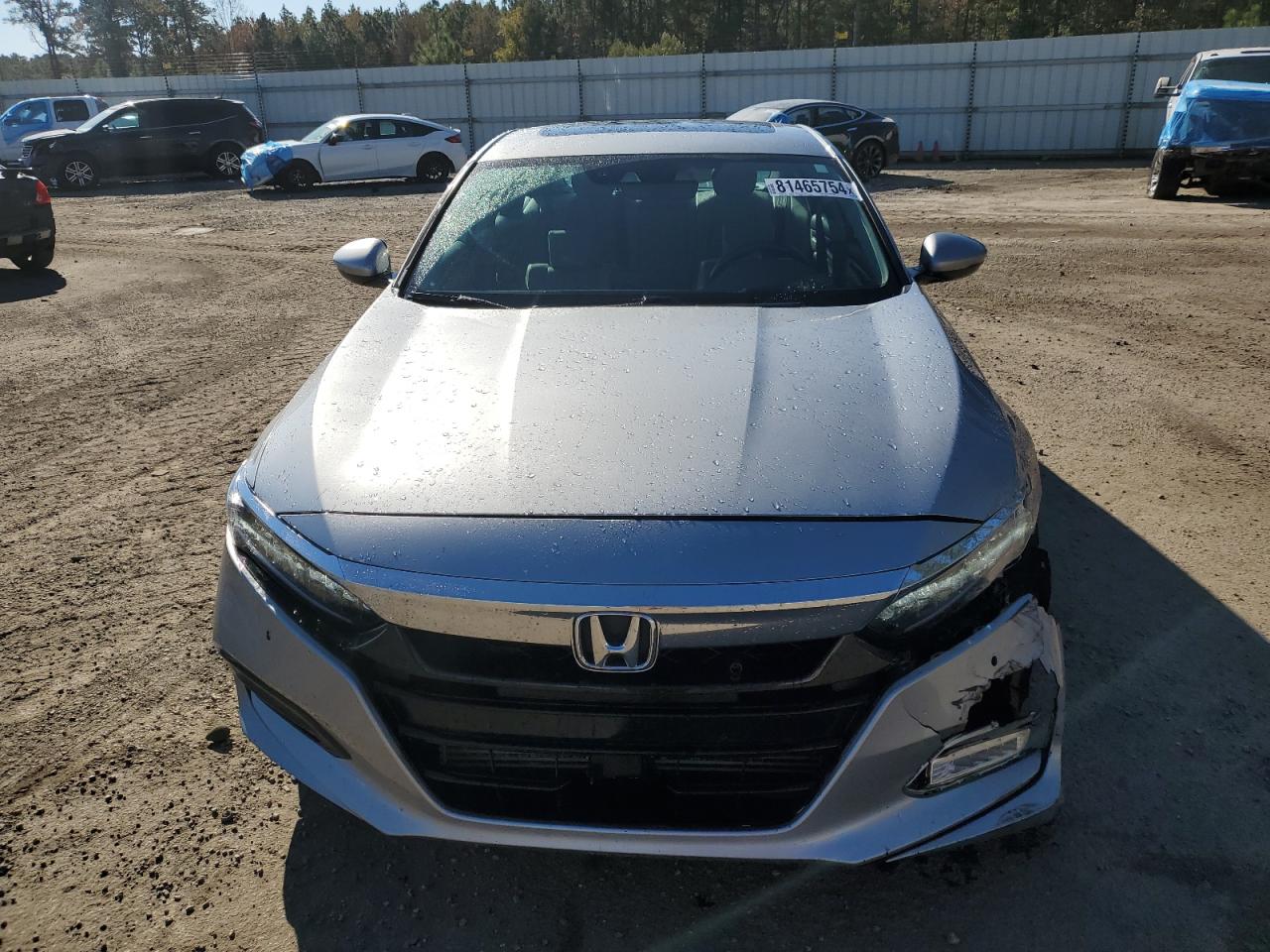 2019 Honda Accord VIN 1HGCV2F96KA003497 Copart auction photo, front end damage thumbnail 5