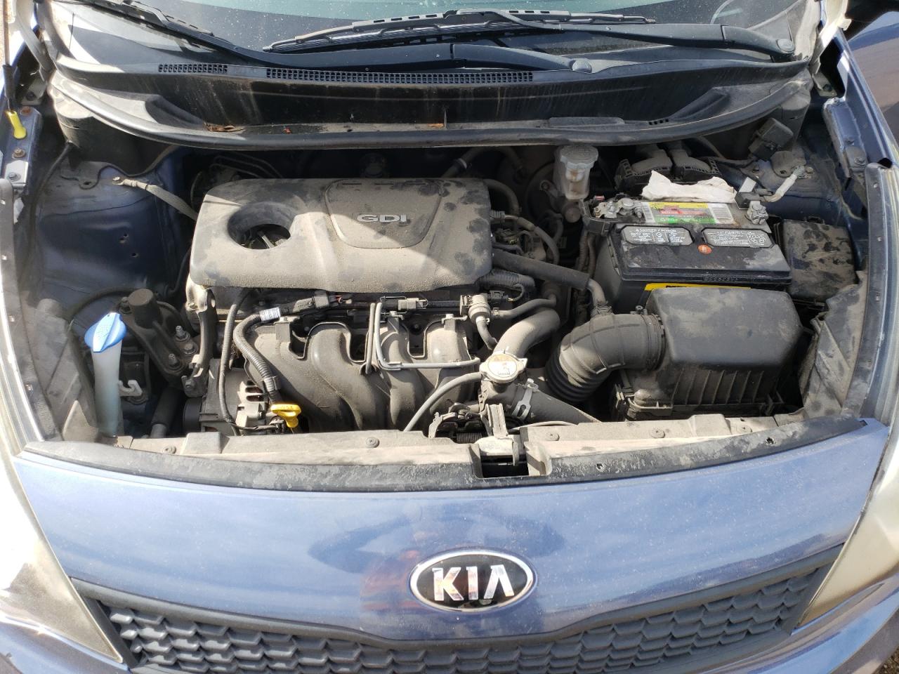 2016 KIA Rio VIN KNADM4A33G6662195 Copart auction photo, front end / minor dent/scratches damage thumbnail 11
