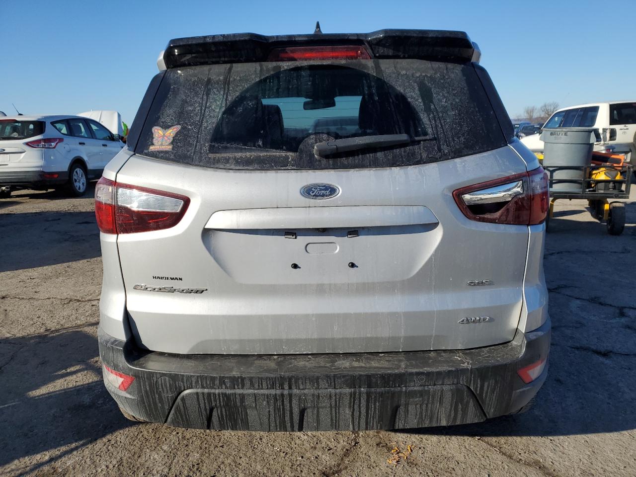 2020 Ford EcoSport VIN MAJ6S3JLXLC314729 Copart auction photo, side / front end damage thumbnail 6