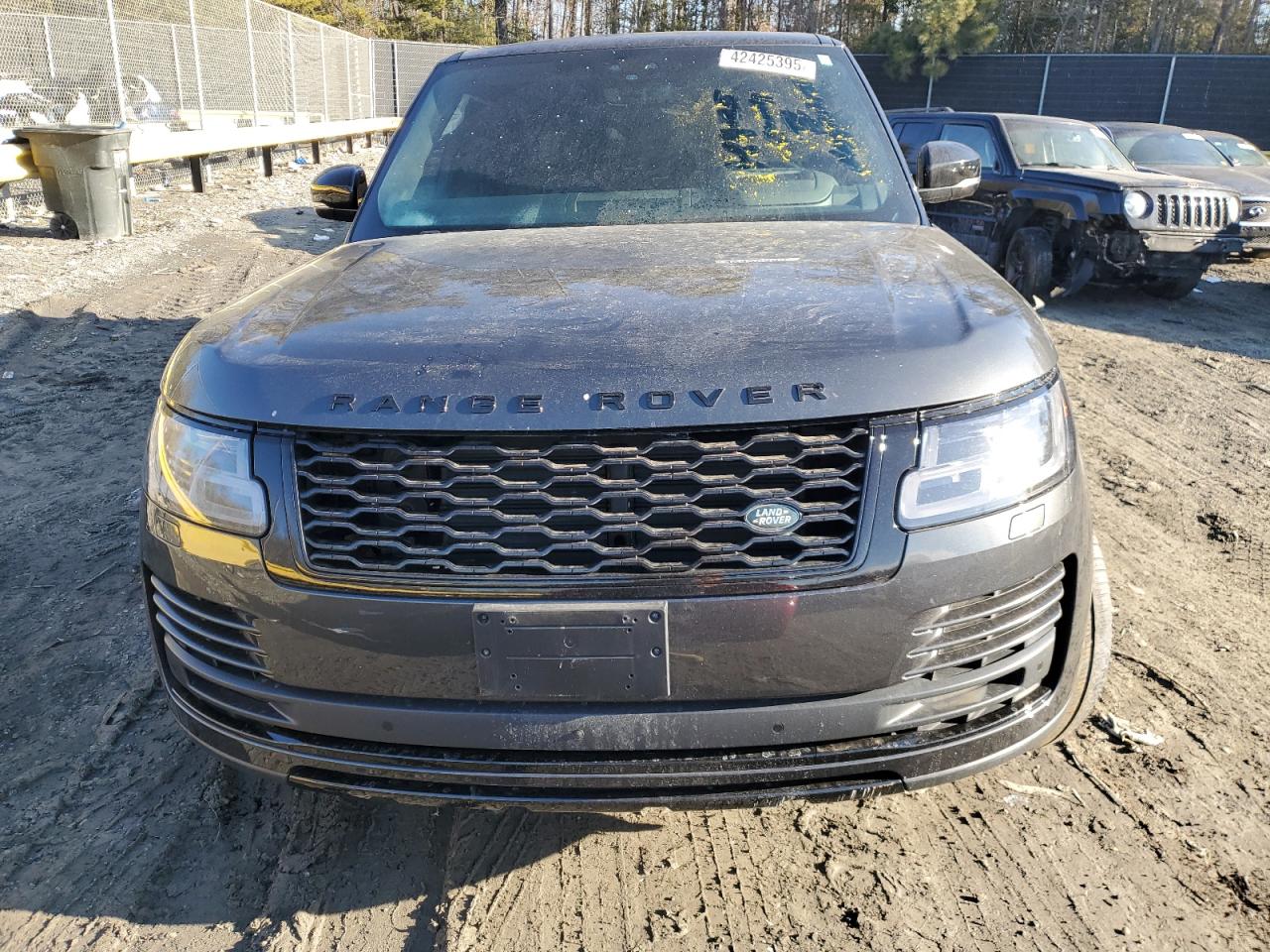 2019 Land Rover Range Rover VIN SALGS2RE7KA561868 Copart auction photo, rear end / side damage thumbnail 5