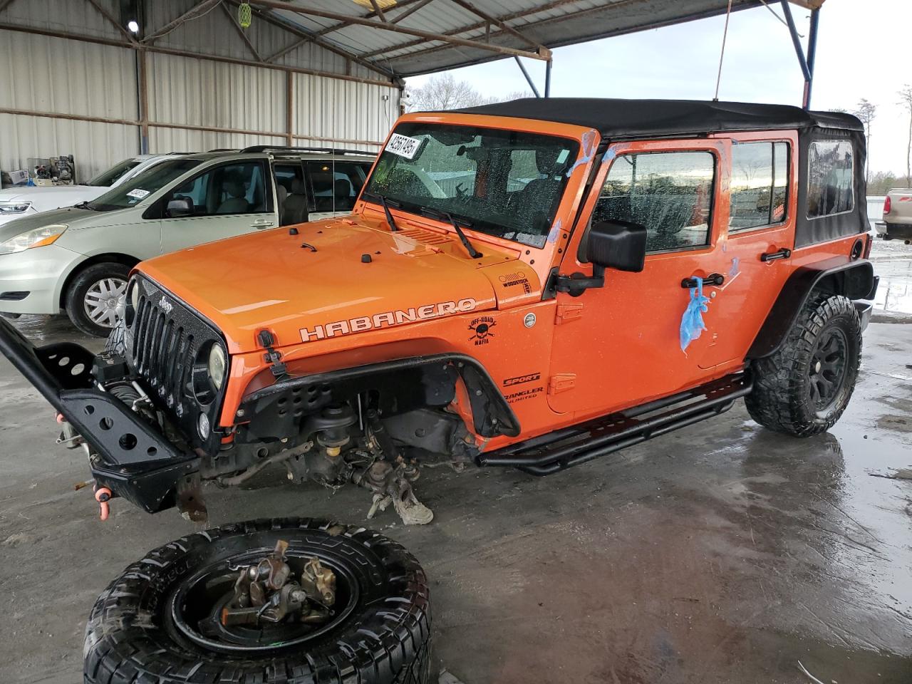 2015 Jeep Wrangler VIN 1C4BJWDG5FL630443