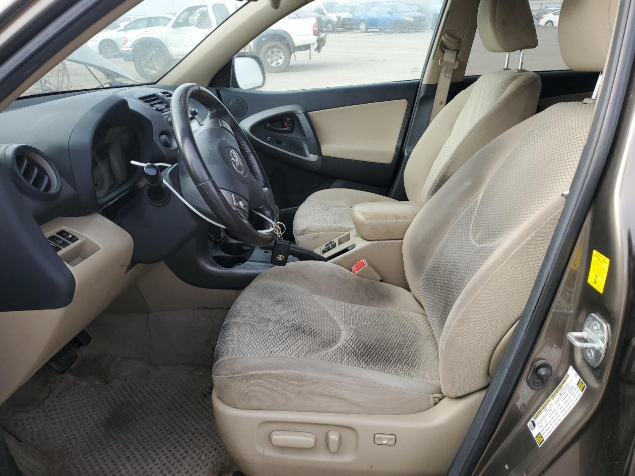 2010 Toyota RAV 4 VIN 2T3XF4DVXAW021994 Copart auction photo, front end / side damage thumbnail 7