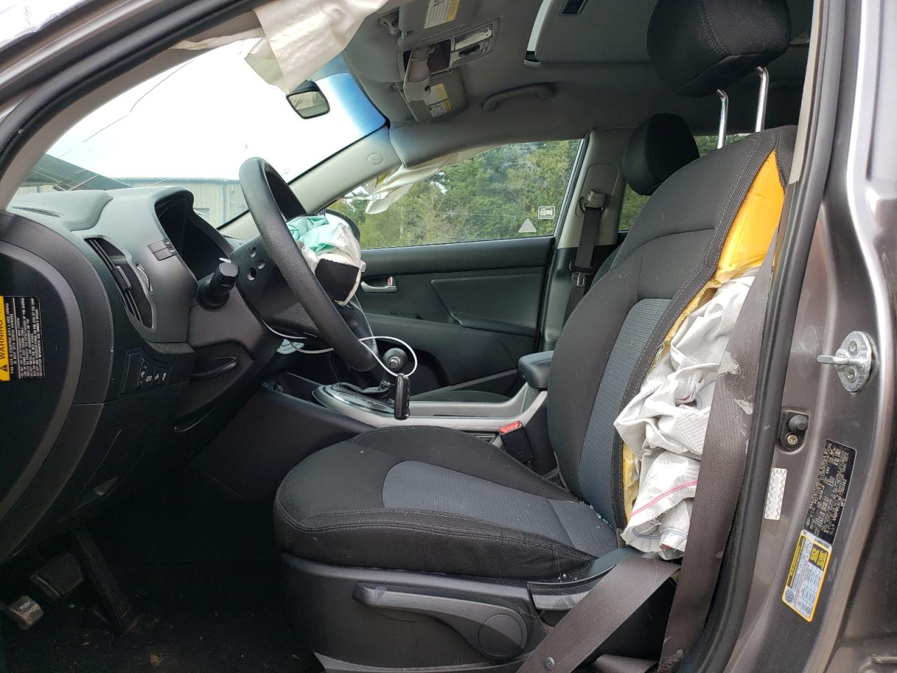 2015 KIA Sportage VIN KNDPBCAC8F7760342 Copart auction photo, all over damage thumbnail 7