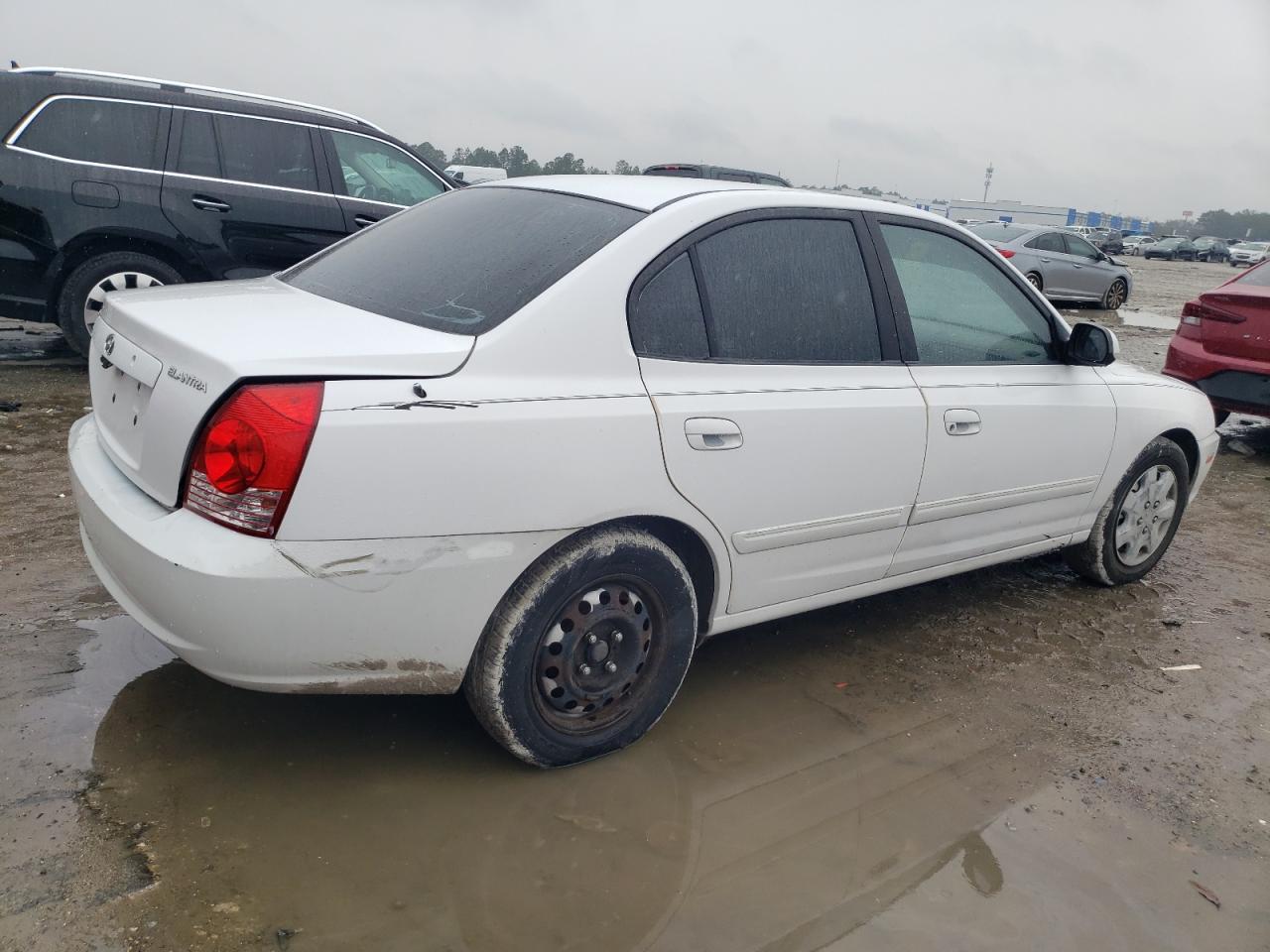 2006 Hyundai Elantra VIN KMHDN46D56U281598 Copart auction photo, rear end damage thumbnail 3