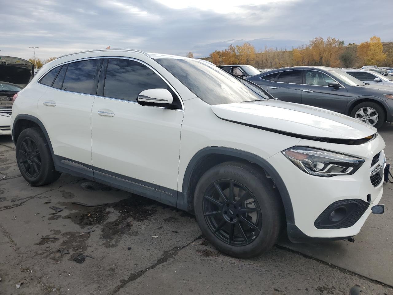 2021 Mercedes-Benz GLA-klasse VIN W1N4N4HB6MJ180870 Copart auction photo, front end / rear end damage thumbnail 4