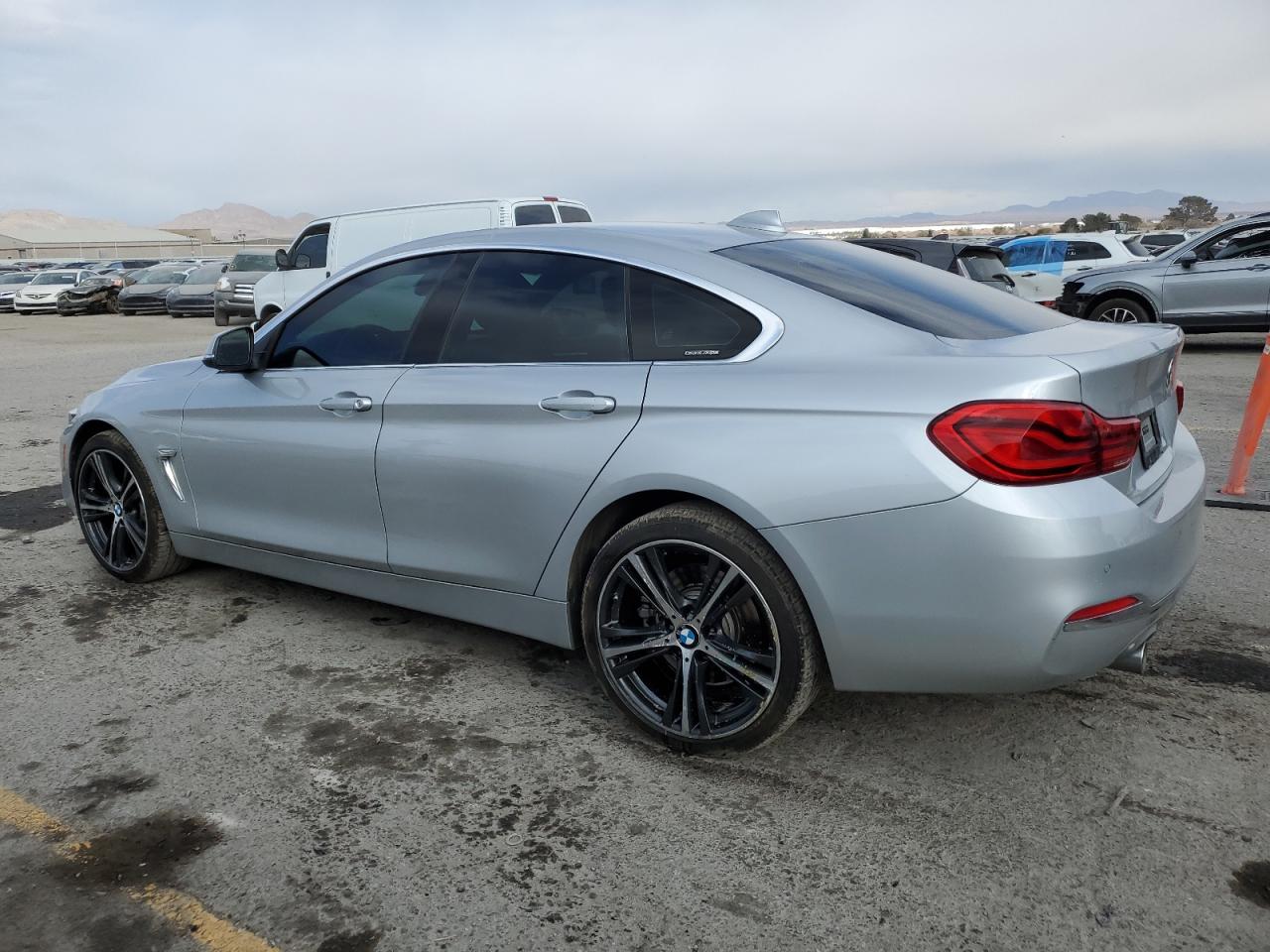 2019 BMW 4er VIN WBA4J7C52KBM74678 Copart auction photo, side damage thumbnail 2