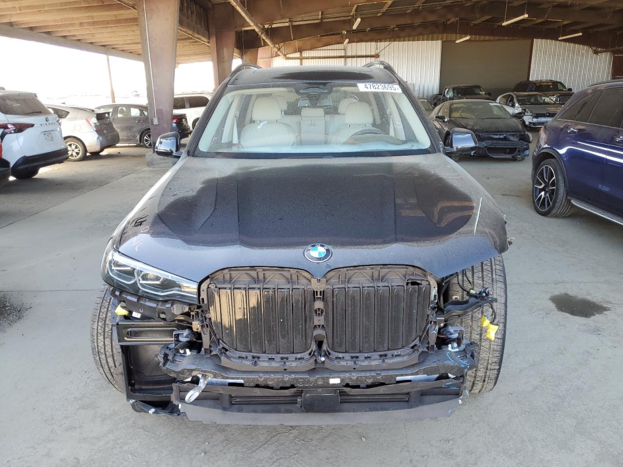 2022 BMW X7 VIN 5UXCW2C04N9M56782 Copart auction photo, front end damage thumbnail 5
