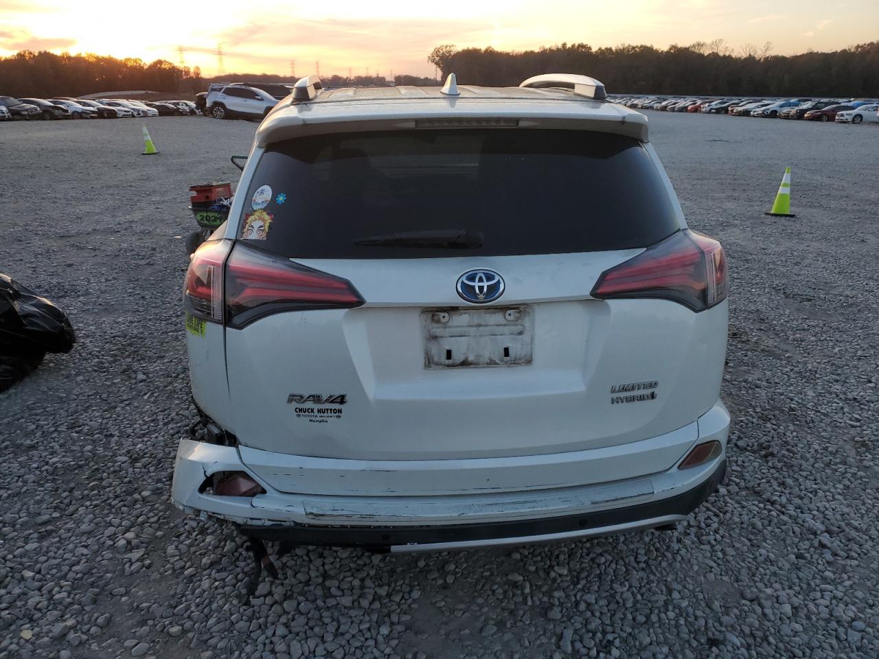 2016 Toyota RAV 4 VIN JTMDJREV8GD023035 Copart auction photo, front end damage thumbnail 6