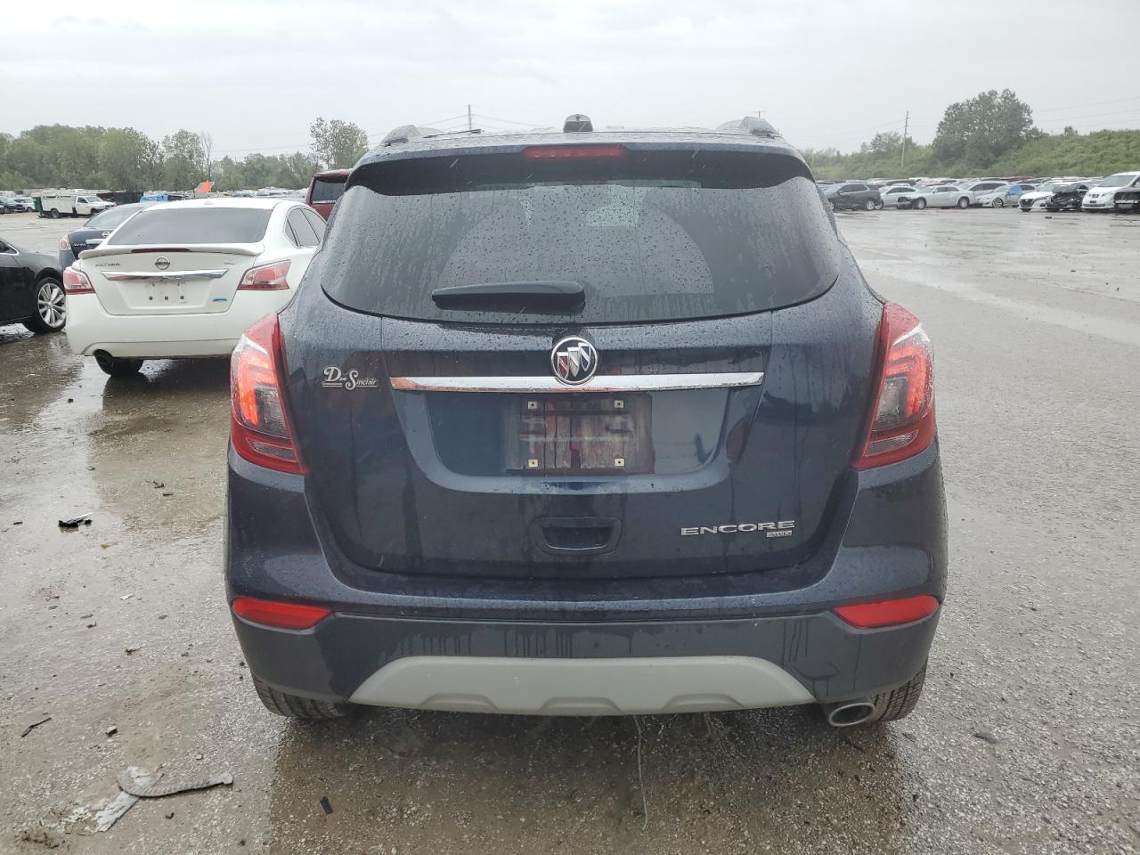 2021 Buick Encore VIN KL4CJESM9MB376966 Copart auction photo, side damage thumbnail 6