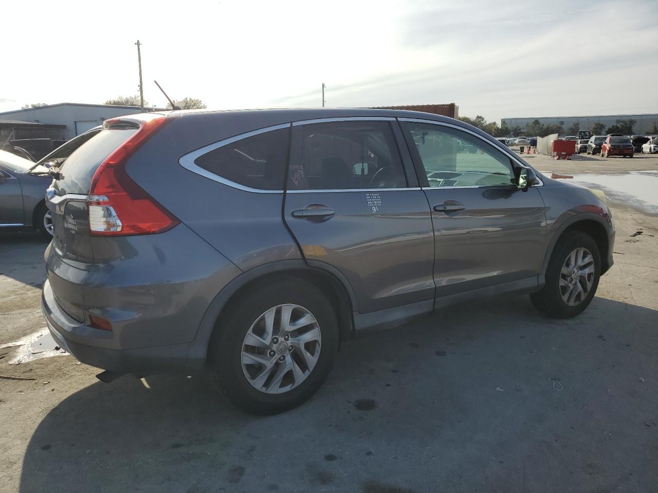 2015 Honda CR-V VIN 2HKRM3H5XFH523809 Copart auction photo, side damage thumbnail 3