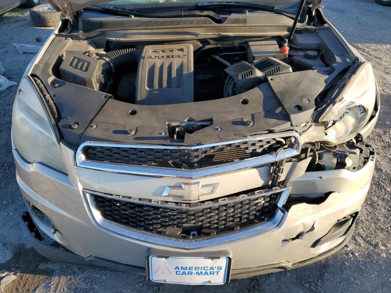 2012 Chevrolet Equinox VIN 2GNALBEK1C1124022 Copart auction photo, front end / rear end damage thumbnail 12