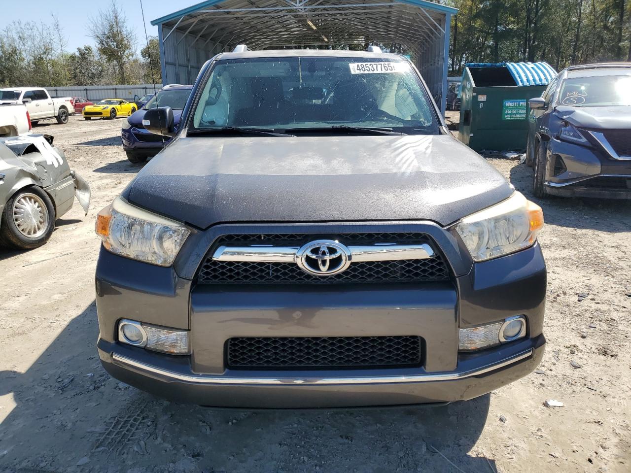 2012 Toyota 4Runner VIN JTEZU5JR0C5040975 Copart auction photo, rollover damage thumbnail 5