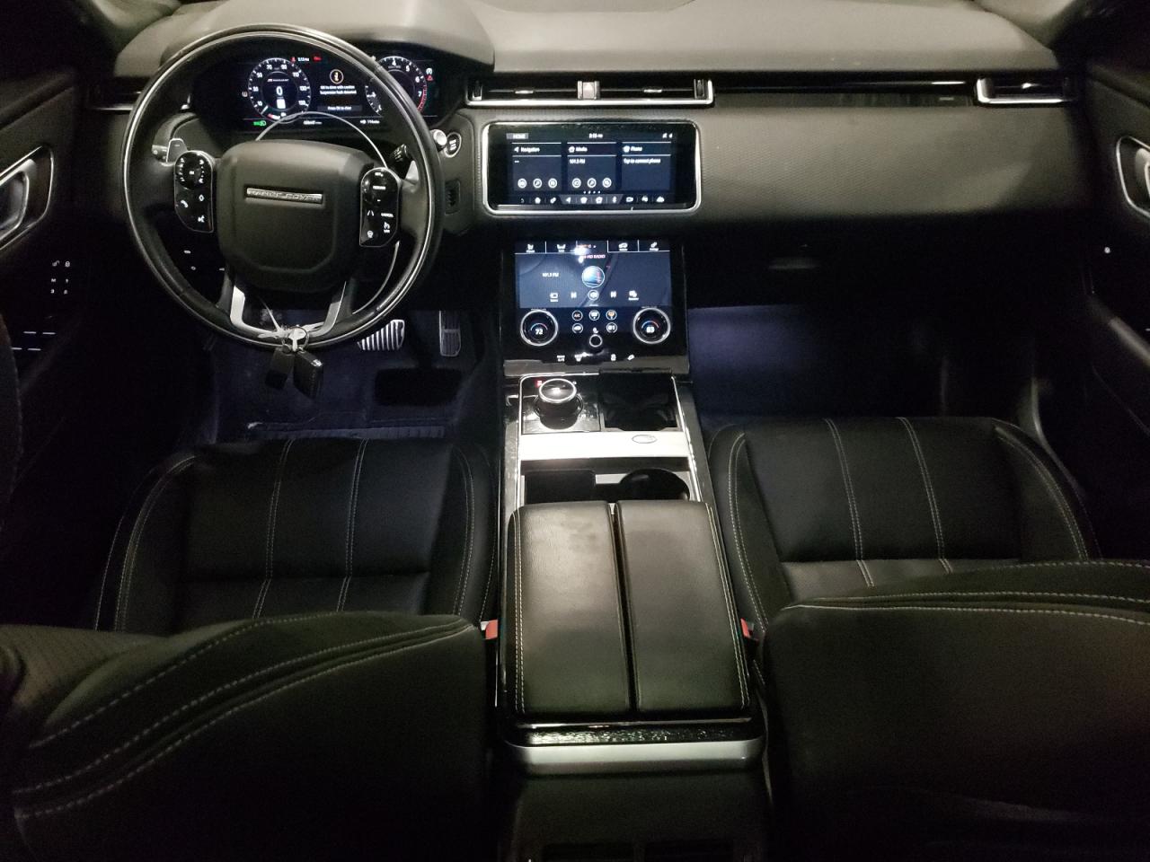 2020 Land Rover Range Rover VIN SALYK2EXXLA293248 Copart auction photo, side / rear end damage thumbnail 8