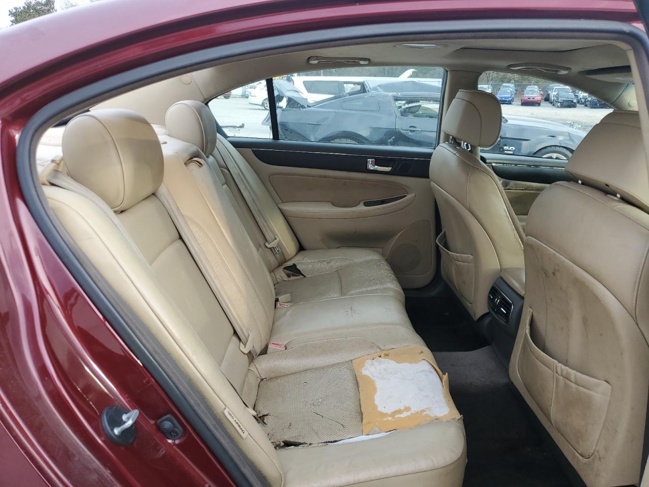 2009 Hyundai Genesis VIN KMHGC46E79U029173 Copart auction photo, rear end damage thumbnail 10