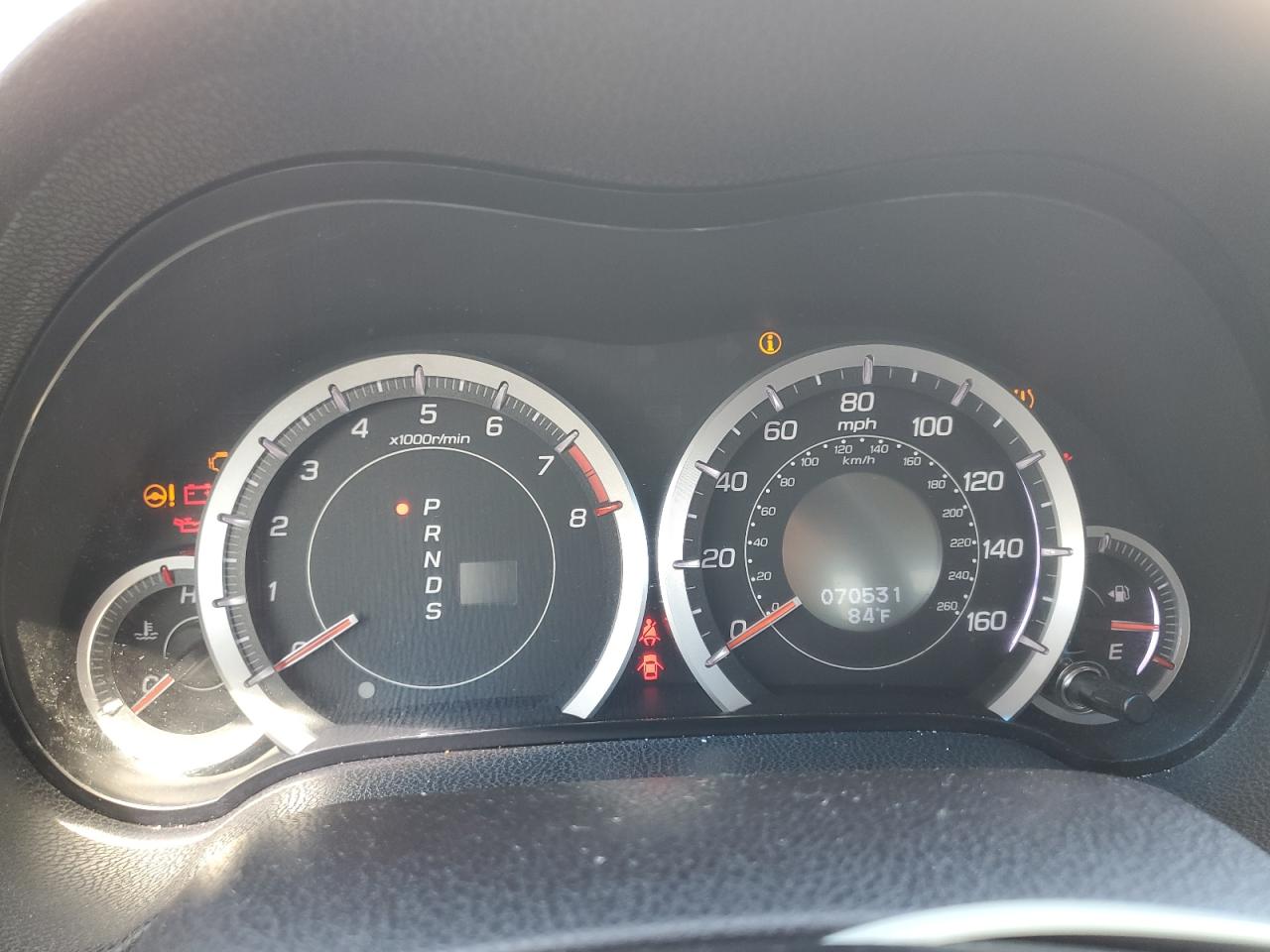 2013 Acura TSX VIN JH4CU2F64DC010087 Copart auction photo, side / front end damage thumbnail 9
