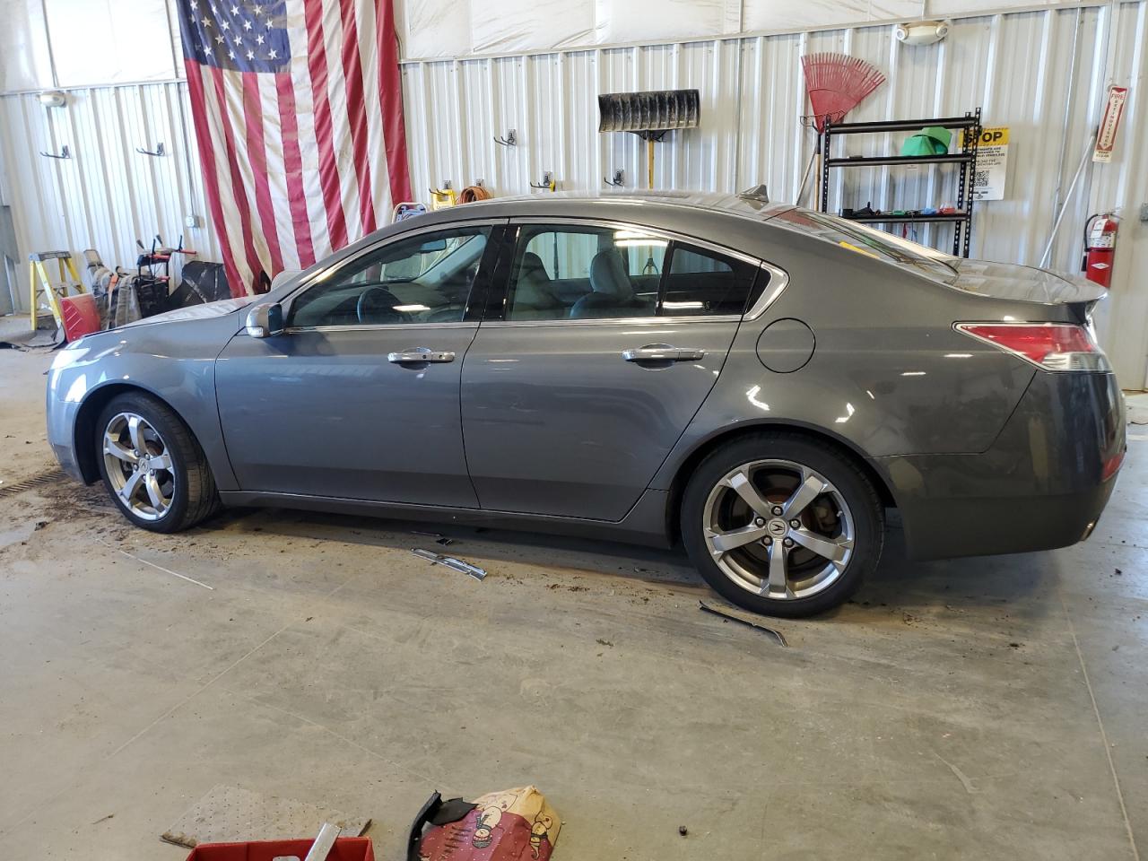 2009 Acura TL VIN 19UUA96509A002930 Copart auction photo, mechanical damage thumbnail 2