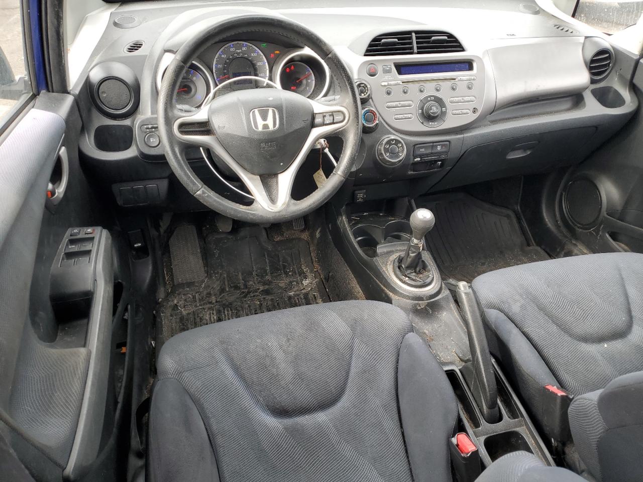 2009 Honda Fit VIN JHMGE87469S011740 Copart auction photo, side damage thumbnail 8
