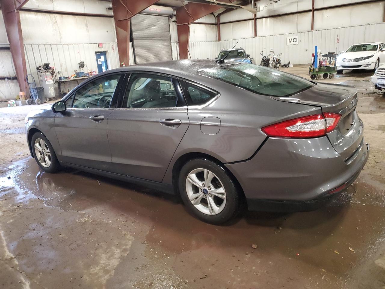 2014 Ford Fusion VIN 1FA6P0G74E5404170 Copart auction photo, front end / side damage thumbnail 2