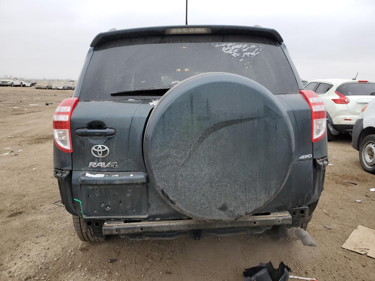 2011 Toyota RAV 4 VIN 2T3DK4DVXBW062061 Copart auction photo, rear end damage thumbnail 6
