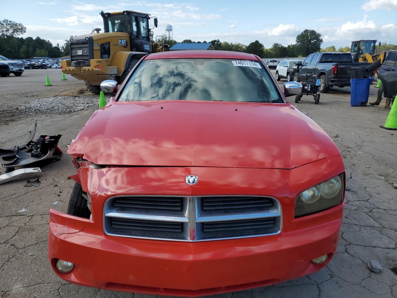 2007 Dodge Charger VIN 2B3KA43G97H830635 Copart auction photo, side / front end damage thumbnail 5