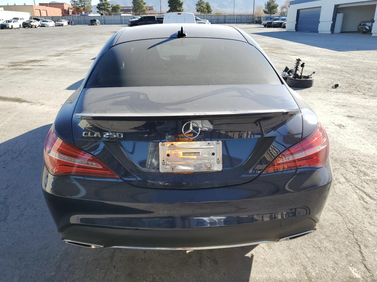 2018 Mercedes-Benz CLA-klasse VIN WDDSJ4EB4JN609061 Copart auction photo, front end damage thumbnail 6