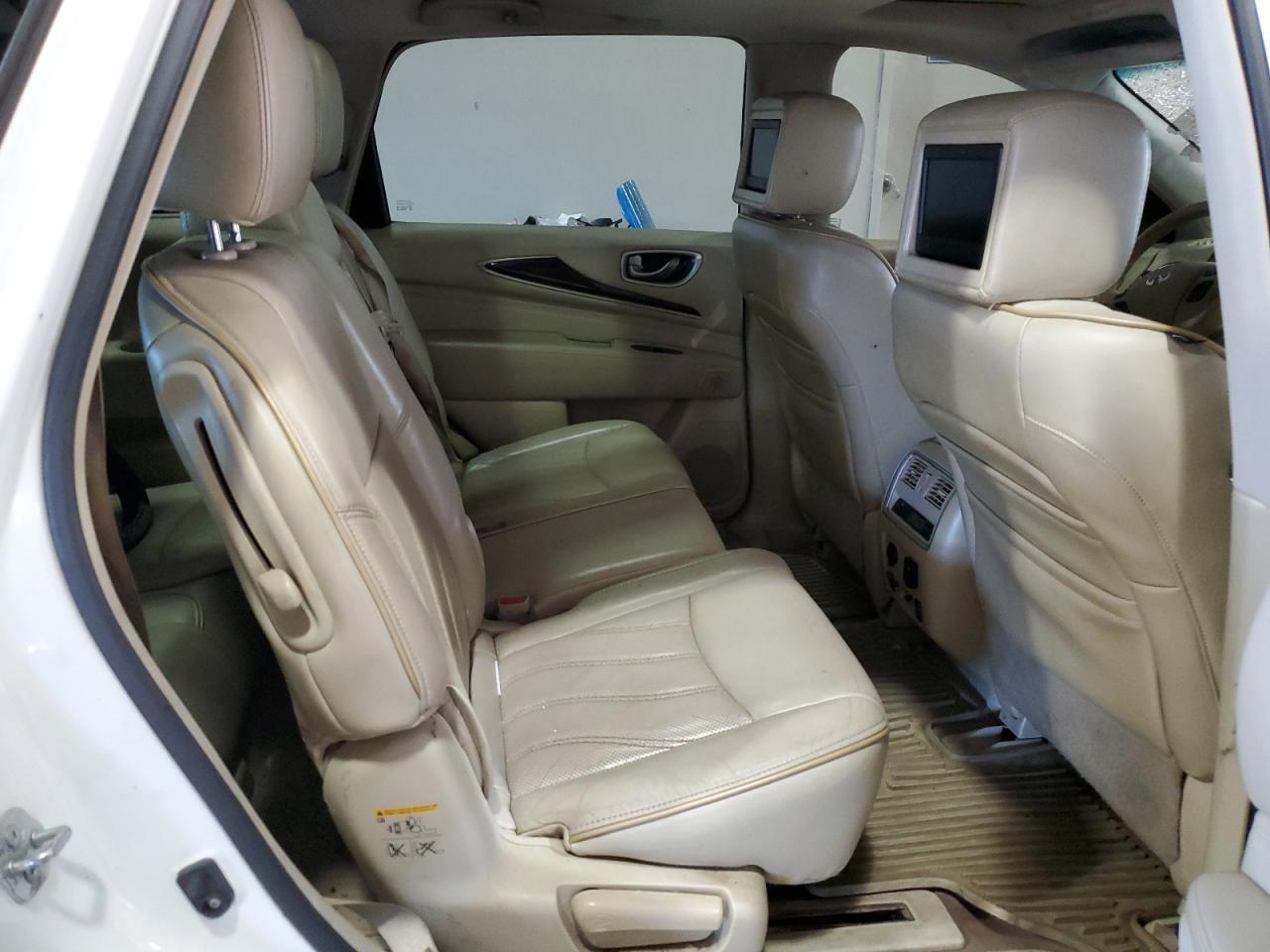 2013 Infiniti JX VIN 5N1AL0MMXDC346856 Copart auction photo, vandalism damage thumbnail 11
