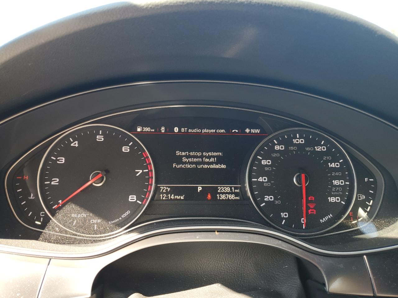 2016 Audi A6 VIN WAUHGAFC8GN089882 Copart auction photo, front end damage thumbnail 9