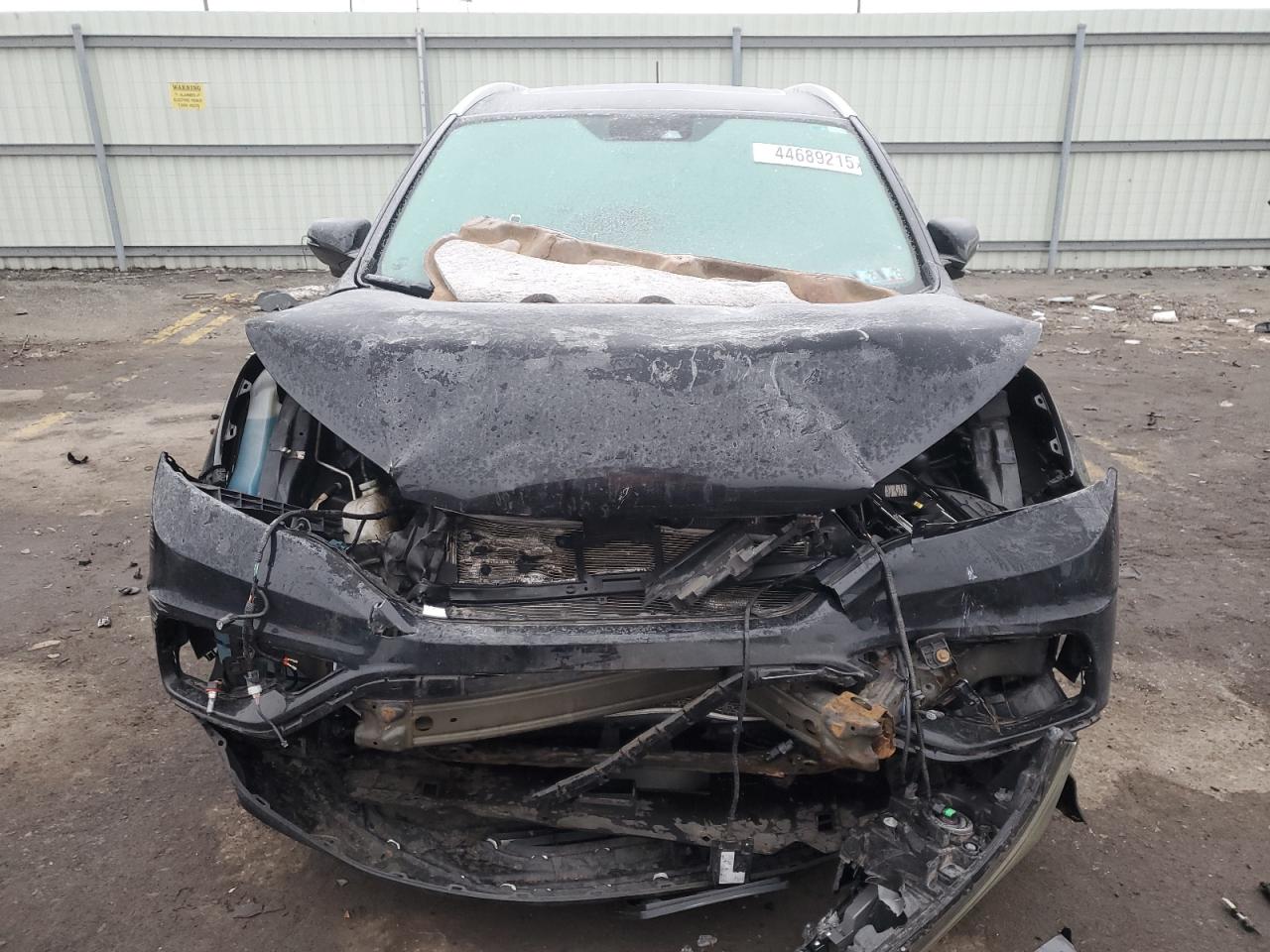 2015 Honda CR-V VIN 5J6RM4H9XFL126583 Copart auction photo, front end / side damage thumbnail 5