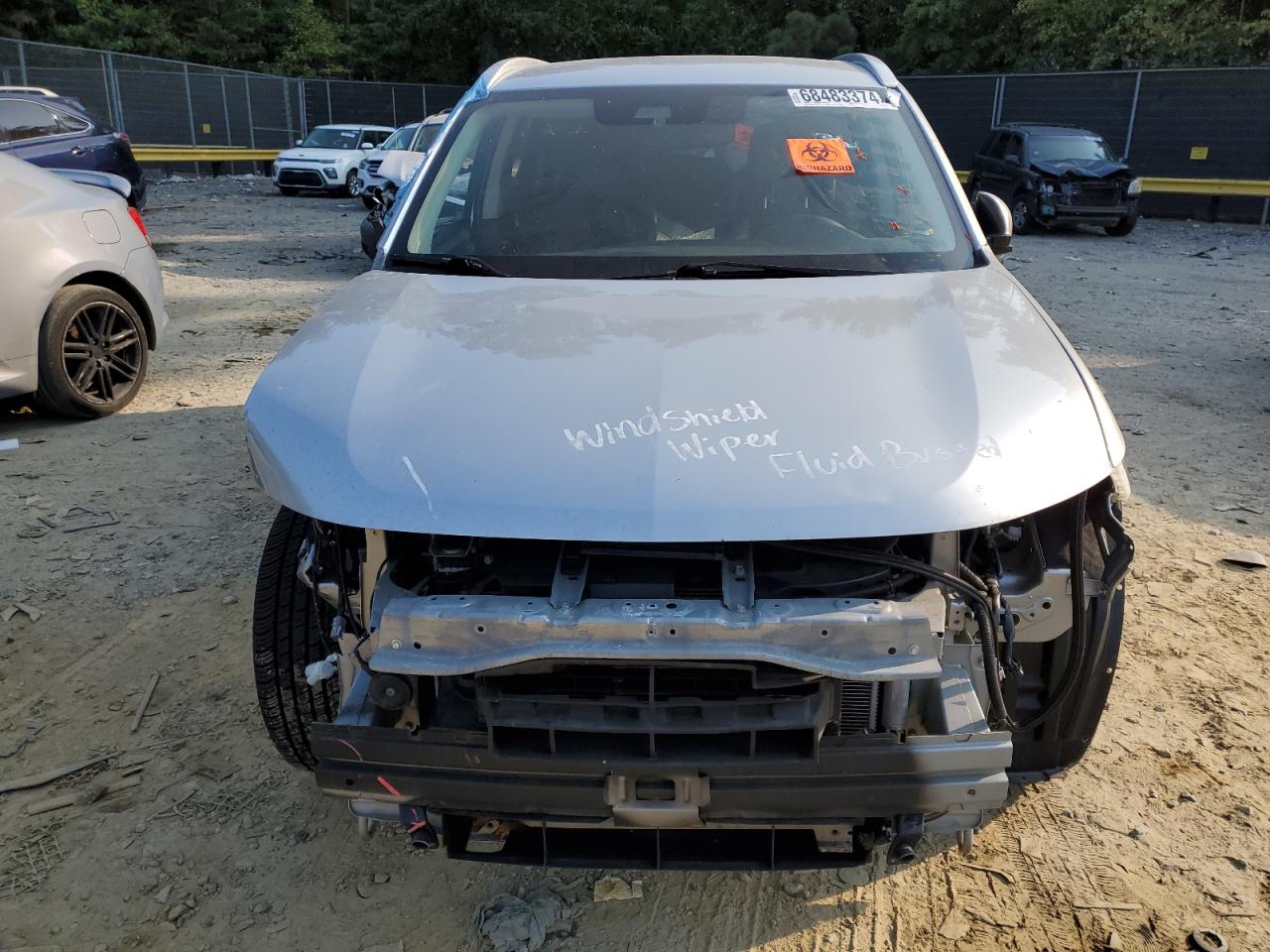 2020 Mitsubishi Outlander VIN JA4AD3A38LZ043174 Copart auction photo, all over damage thumbnail 5