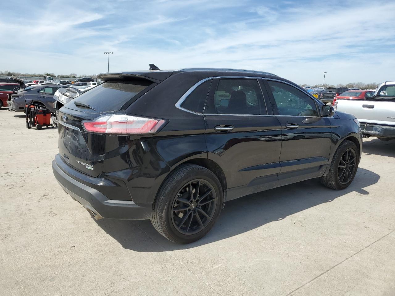 2020 Ford Edge VIN 2FMPK3K91LBA92868 Copart auction photo, hail / rear end damage thumbnail 3