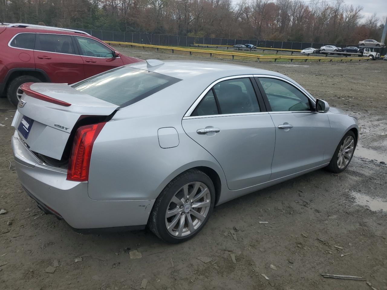 2017 Cadillac ATS VIN 1G6AB5RX7H0196822 Copart auction photo, rear end damage thumbnail 3