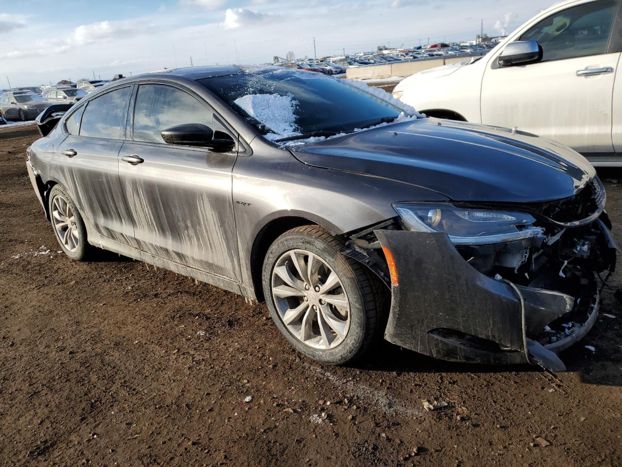 2016 Chrysler 200 VIN 1C3CCCDG4GN163121 Copart auction photo, all over damage thumbnail 4