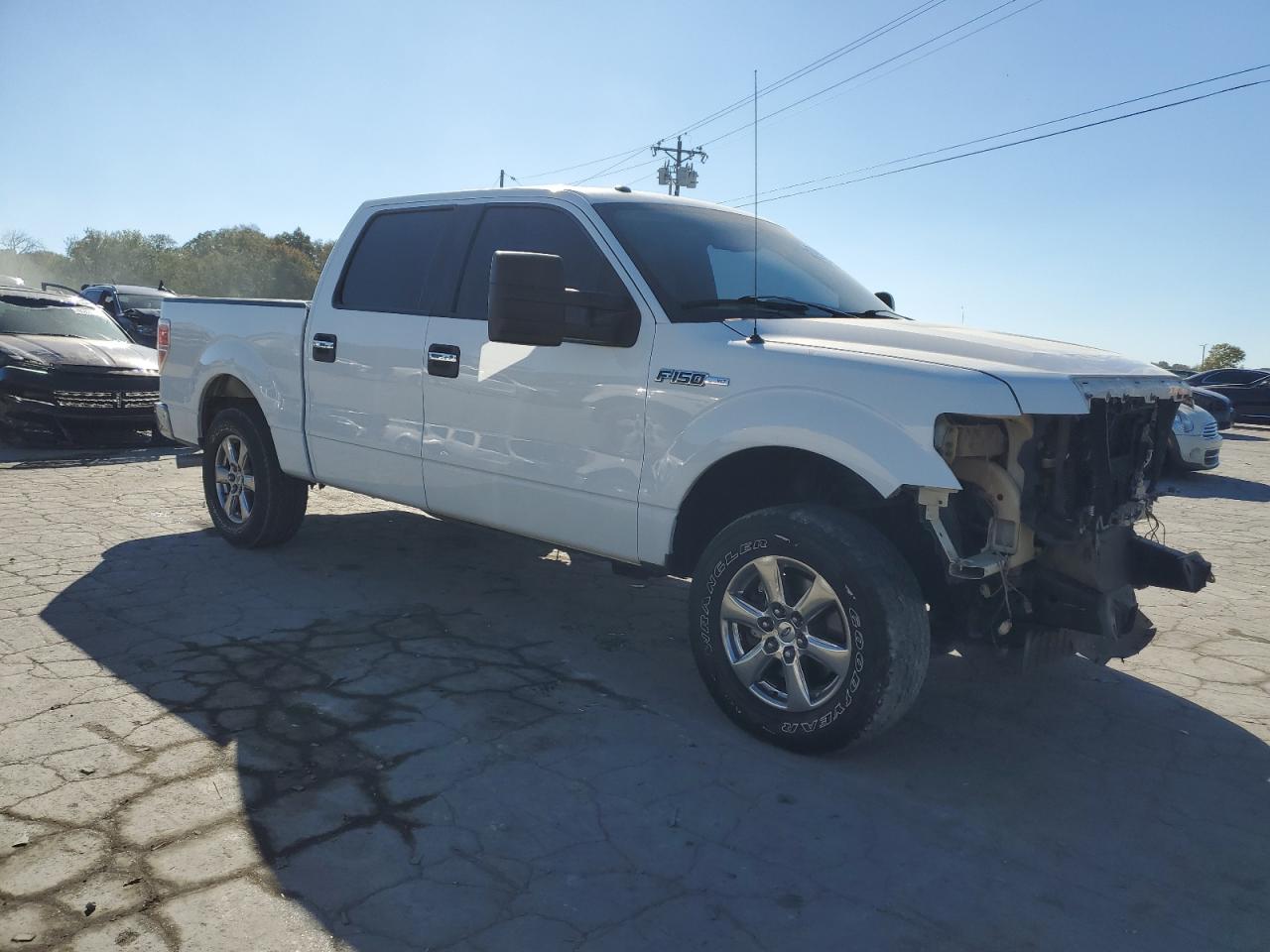 2010 Ford F-150 VIN 1FTFW1CV1AFD49334 Copart auction photo, front end damage thumbnail 4