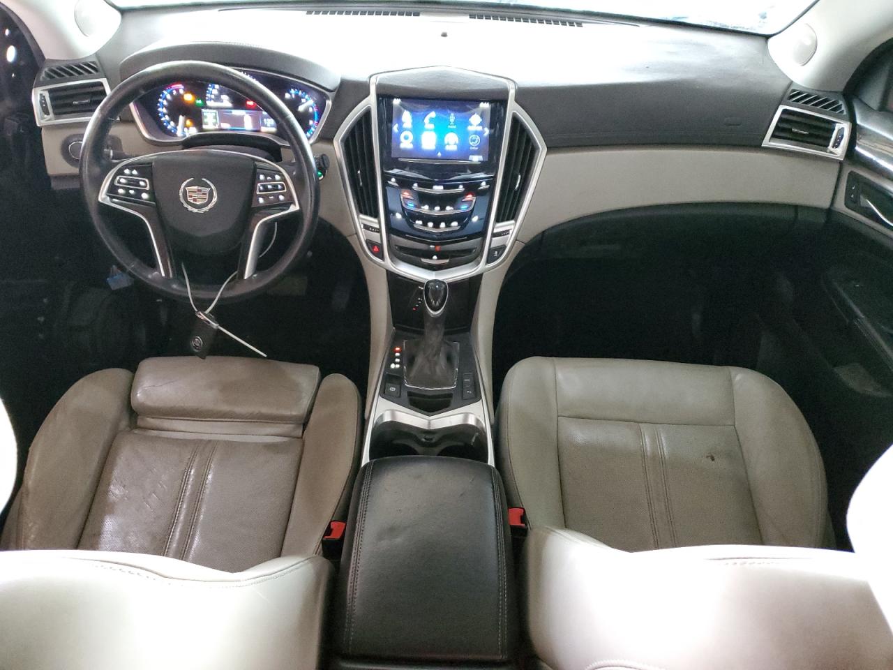 2014 Cadillac SRX VIN 3GYFNBE36ES570864 Copart auction photo, front end / side damage thumbnail 8