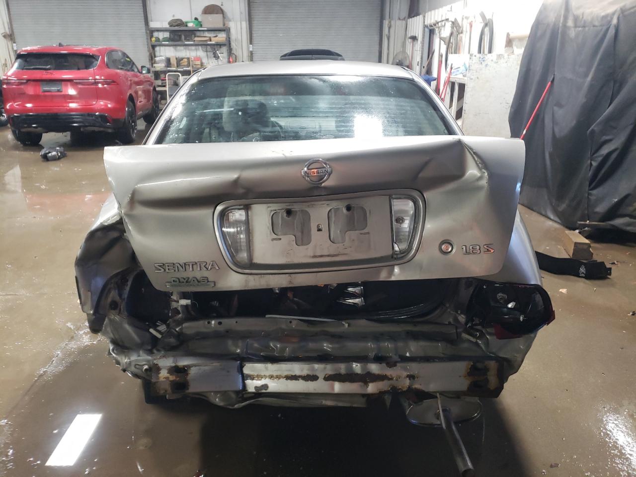 2006 Nissan Sentra VIN 3N1CB51D06L550321 Copart auction photo, rear end / side damage thumbnail 6