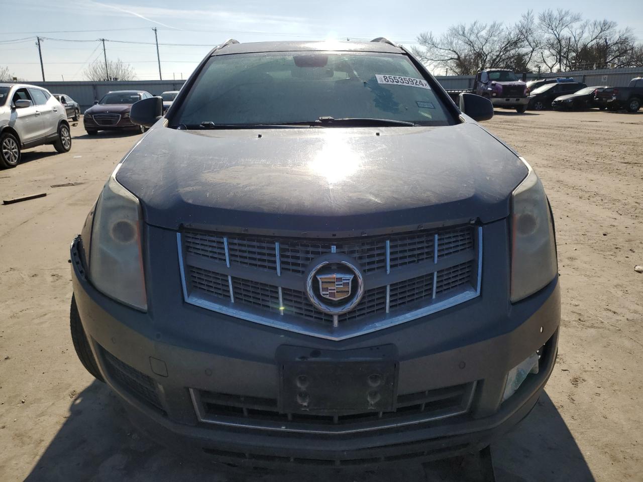 2012 Cadillac SRX VIN 3GYFNAE30CS543425 Copart auction photo, all over damage thumbnail 5