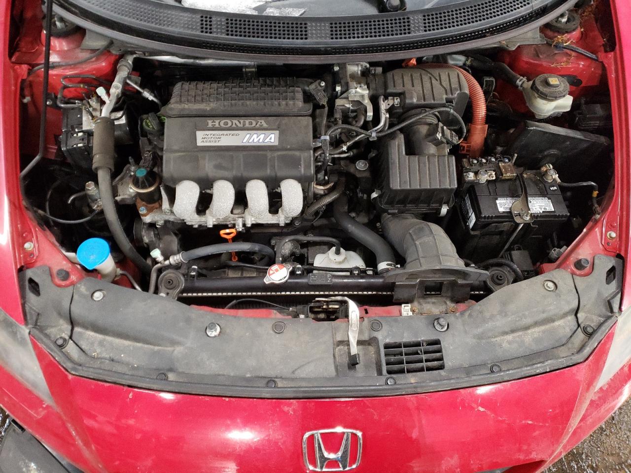 2012 Honda CR-Z VIN JHMZF1D66CS000375 Copart auction photo, side / minor dent/scratches damage thumbnail 11